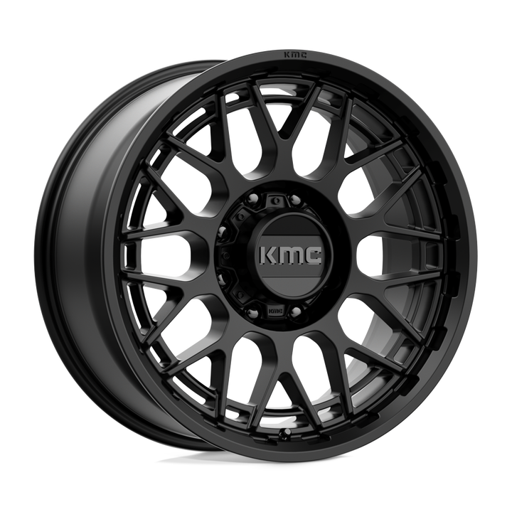 KMC Wheels Km722 Technic 20x9 8x165.1 18 125.1 Satin Black