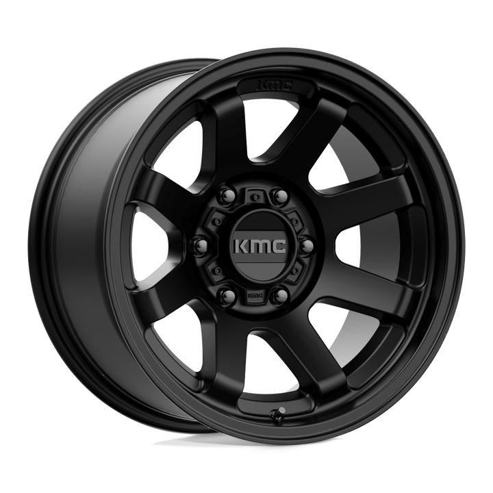 KMC Wheels Km723 Trail 17x9 6x139.7 -12 106.1 Satin Black