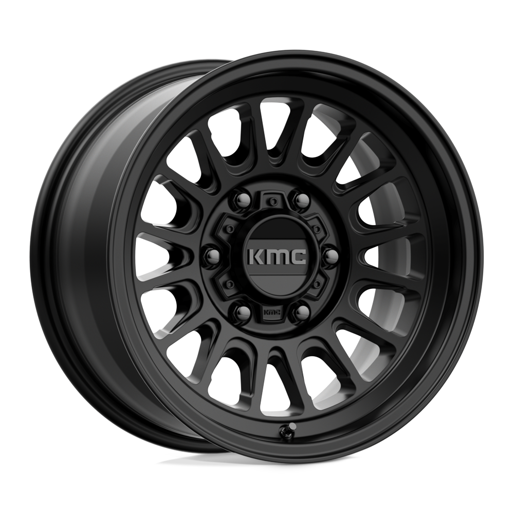 Roues KMC Km724 Impact Ol 17x9 5x127 -12 71.5 Noir satiné