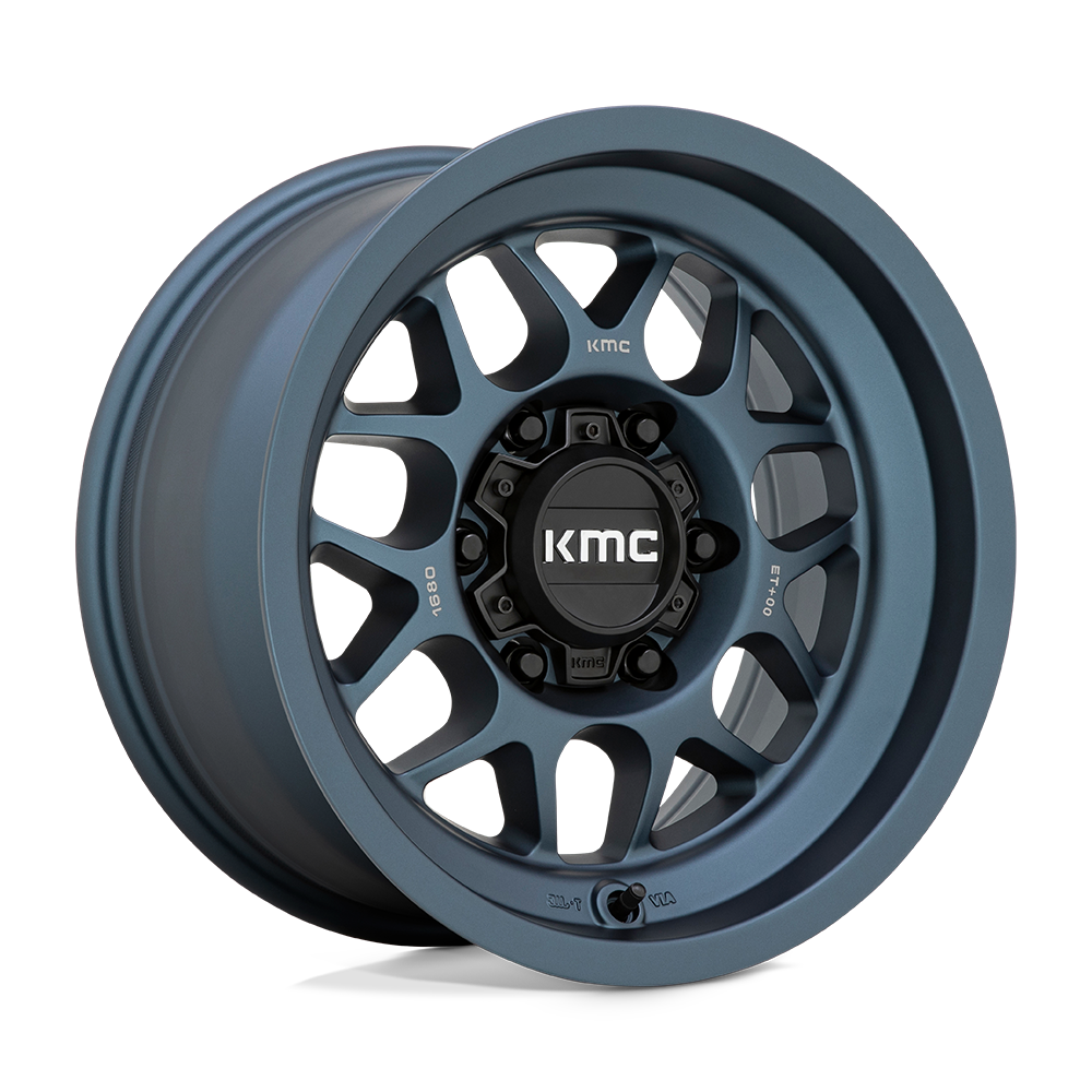 Roues KMC Km725 Terra 16x8 6x139.7 0 106.1 Bleu métallisé
