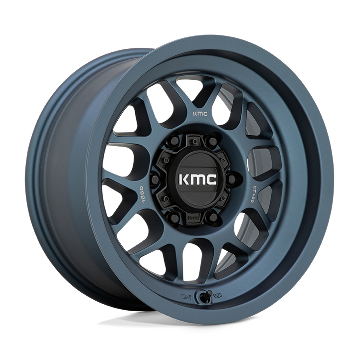 Roues KMC Km725 Terra 16x8 6x139.7 0 106.1 Bleu métallisé