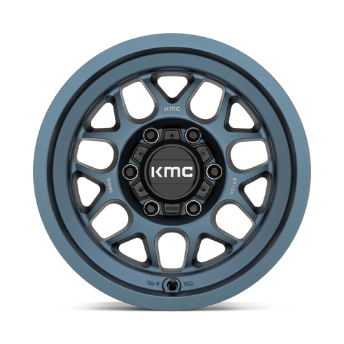 Roues KMC Km725 Terra 16x8 6x139.7 0 106.1 Bleu métallisé