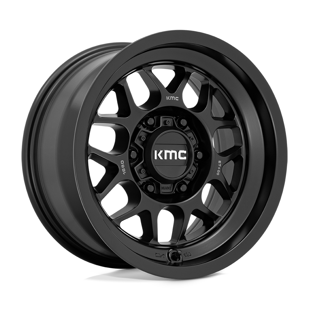 KMC Wheels Km725 Terra 16x8 6x139.7 0 106.1 Satin Black