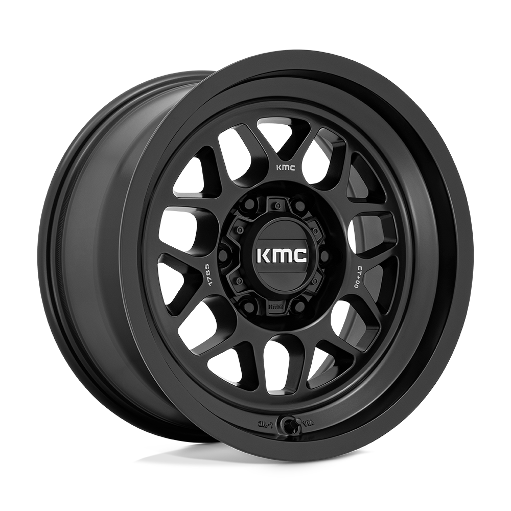 KMC Wheels Km725 Terra 17x9 5x127 -38 71.5 Satin Black