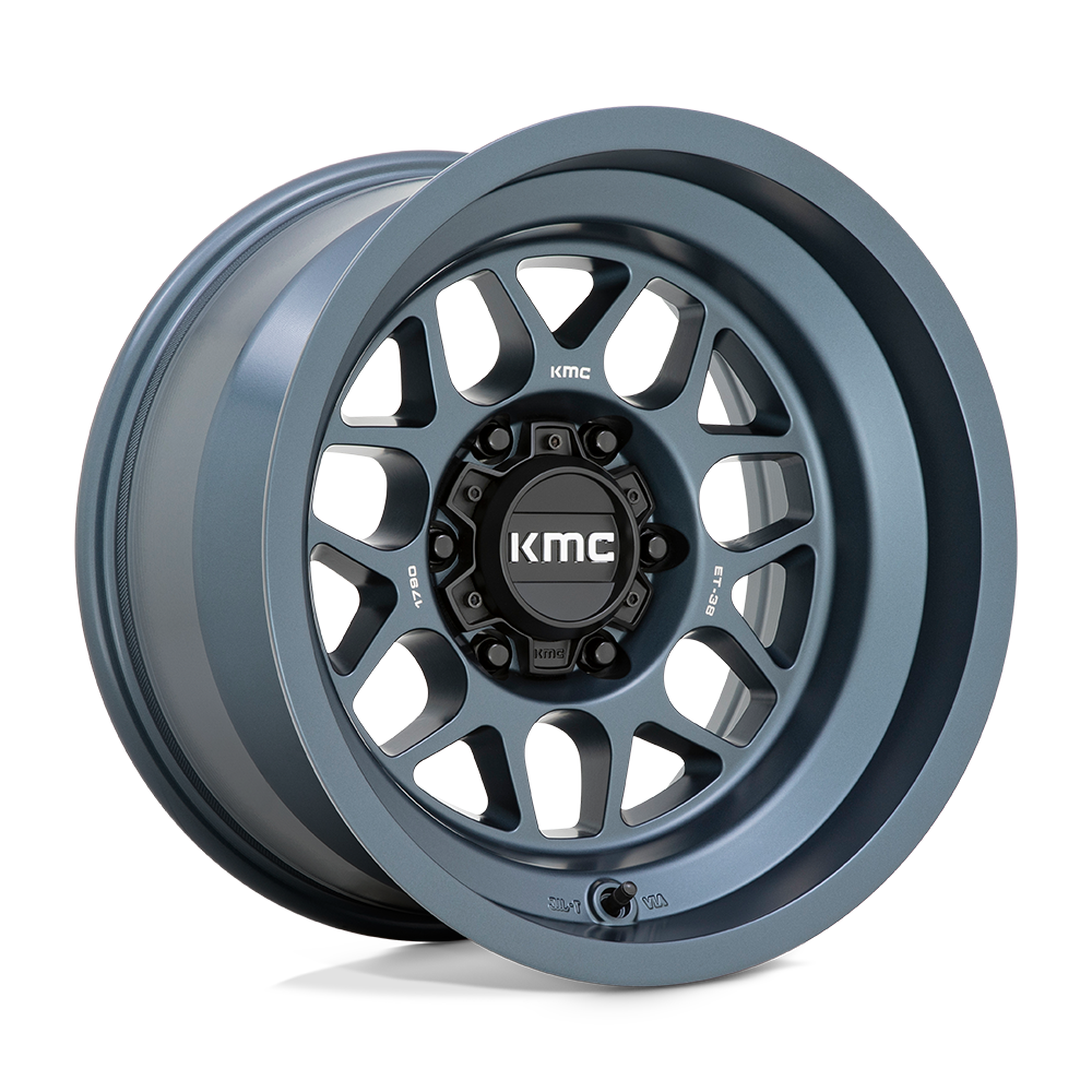 Jantes KMC Km725 Terra 17x9 6x139.7 -38 106.1 Bleu métallisé