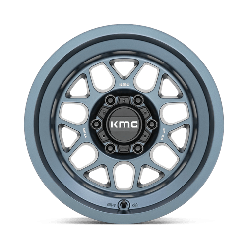 Jantes KMC Km725 Terra 17x9 6x139.7 -38 106.1 Bleu métallisé