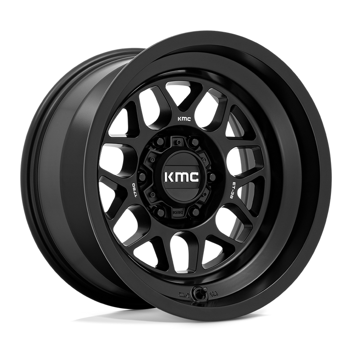 KMC Wheels Km725 Terra 17x9 6x139.7 -38 106.1 Satin Black