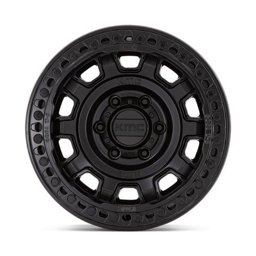 Roues KMC Km236 Tank Beadlock 17x9 8x170 -38 125.1 Noir satiné