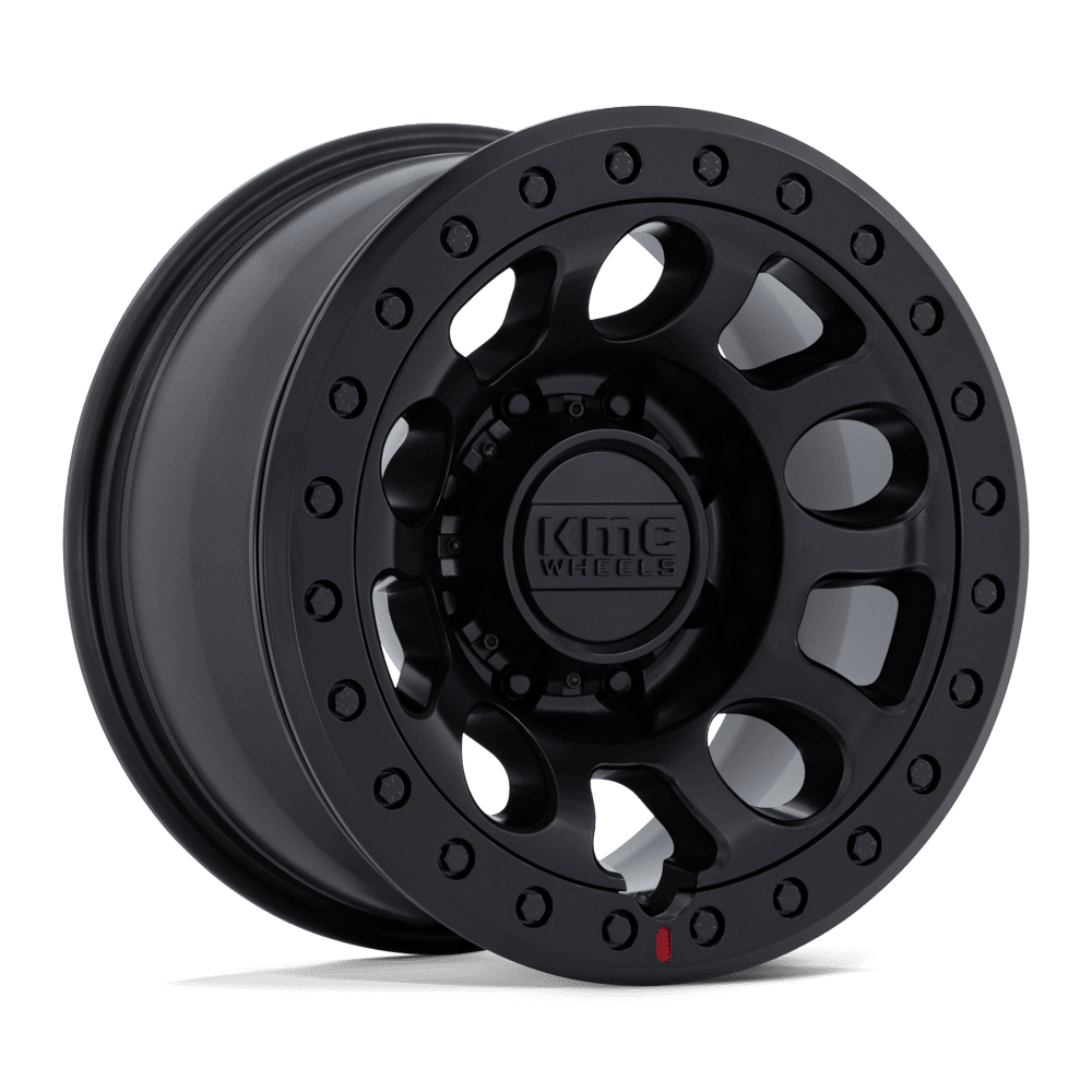 KMC Km241 E25 Beadlock 17x9 8x165.1 -38 125.1 Blackout