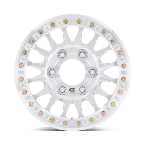 KMC Km445 Impact Forged Beadlock 17x9 6x139.7 0 108 Raw Machined