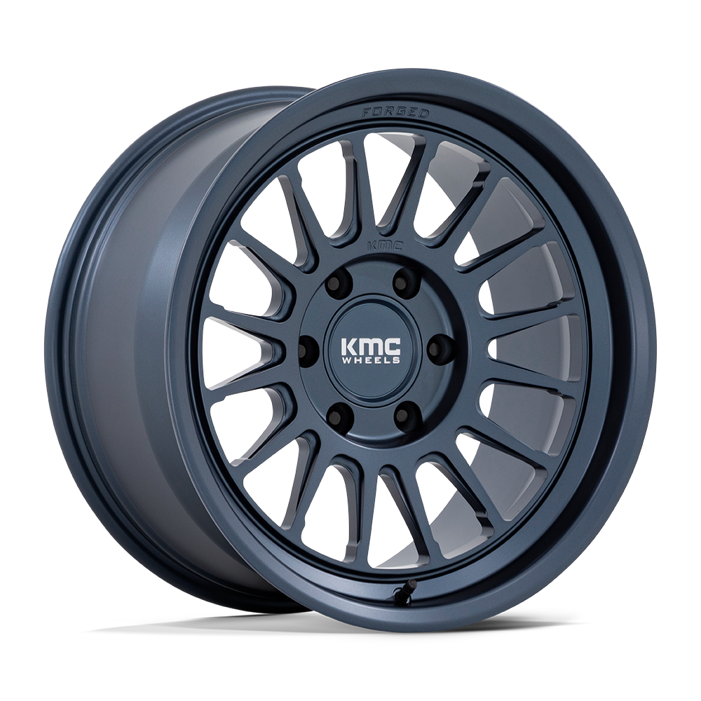 KMC Km447 Impact Forged Monoblock 18x9 6x139.7 -12 106.1 Metallic Blue