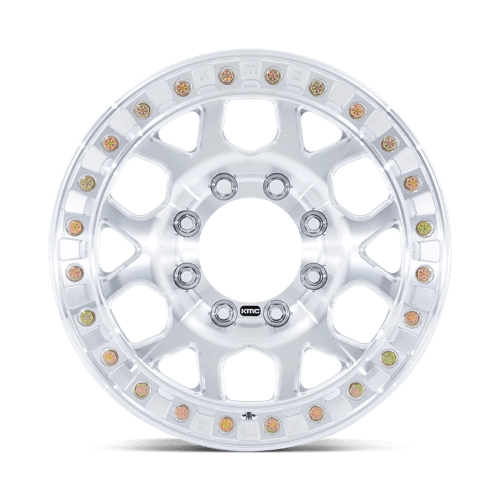 KMC Km450 Mesa Forged Slotted Beadlock 17x9 6x165.1 0 108 Brut usiné