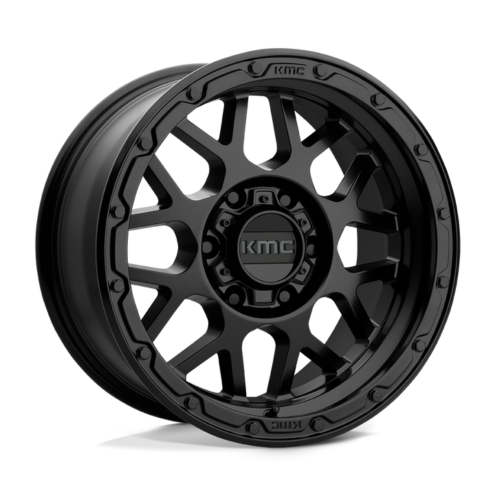 Roues KMC Km535 Grenade Tout-terrain 17x8.5 8x165.1 0 125.1 Noir Mat