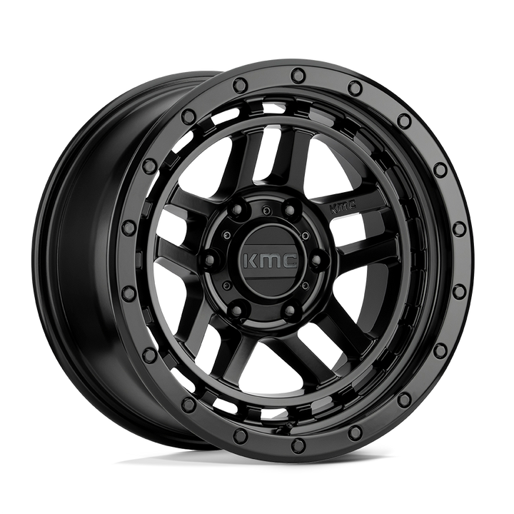 Jantes KMC Km540 Recon 17x8,5 5x127 18 71,5 Noir satiné