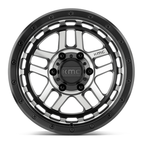 KMC Wheels Km540 Recon 17x8.5 6x139.7 18 106.1 Satin Black Machined