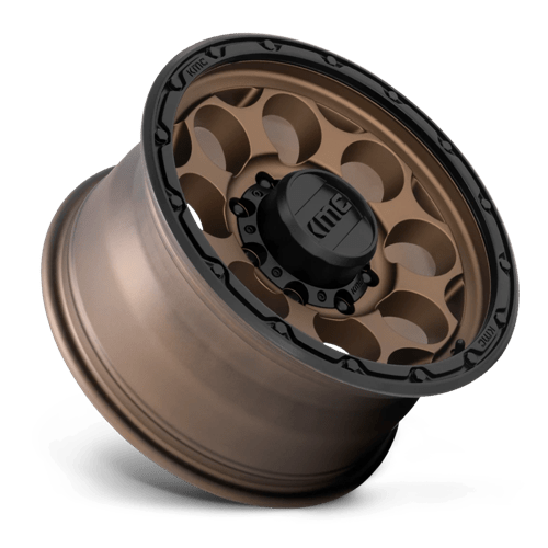 KMC Wheels Km541 Dirty Harry 17x8.5 8x165.1 0 125.1 Bronze Mat Avec Lèvre Noire