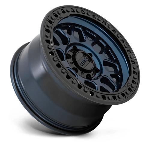 KMC Km549 Grs 17x9 8x170 18 125.1 Midnight Blue With Gloss Black Lip