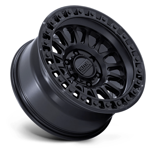 KMC Km552 Ims 17x8.5 6x135 -10 87.1 Matte Black W/ Gloss Black Lip
