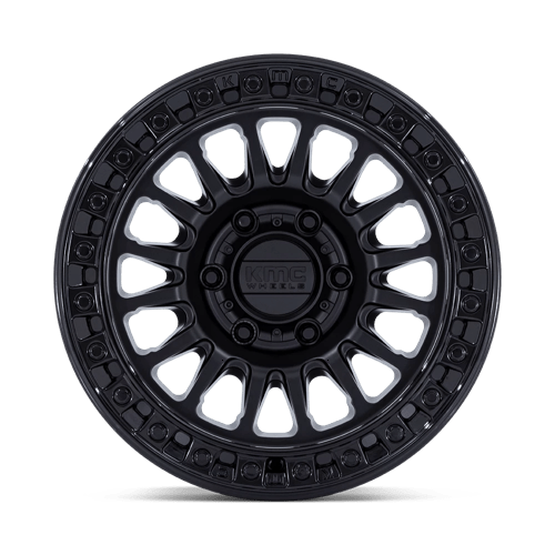 KMC Km552 Ims 17x8.5 6x135 -10 87.1 Matte Black W/ Gloss Black Lip