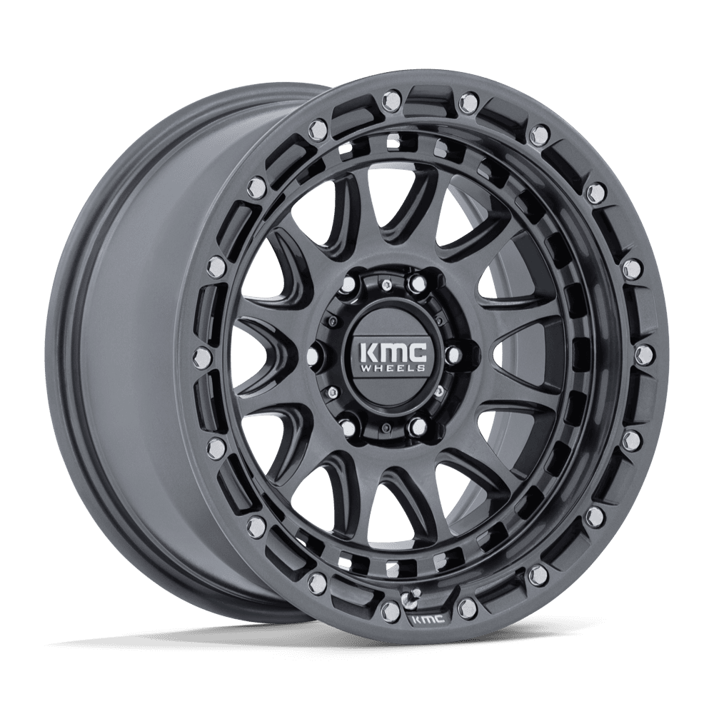 KMC Km556 Crux 17x8.5 6x139.7 25 106.1 Gloss Gunmetal