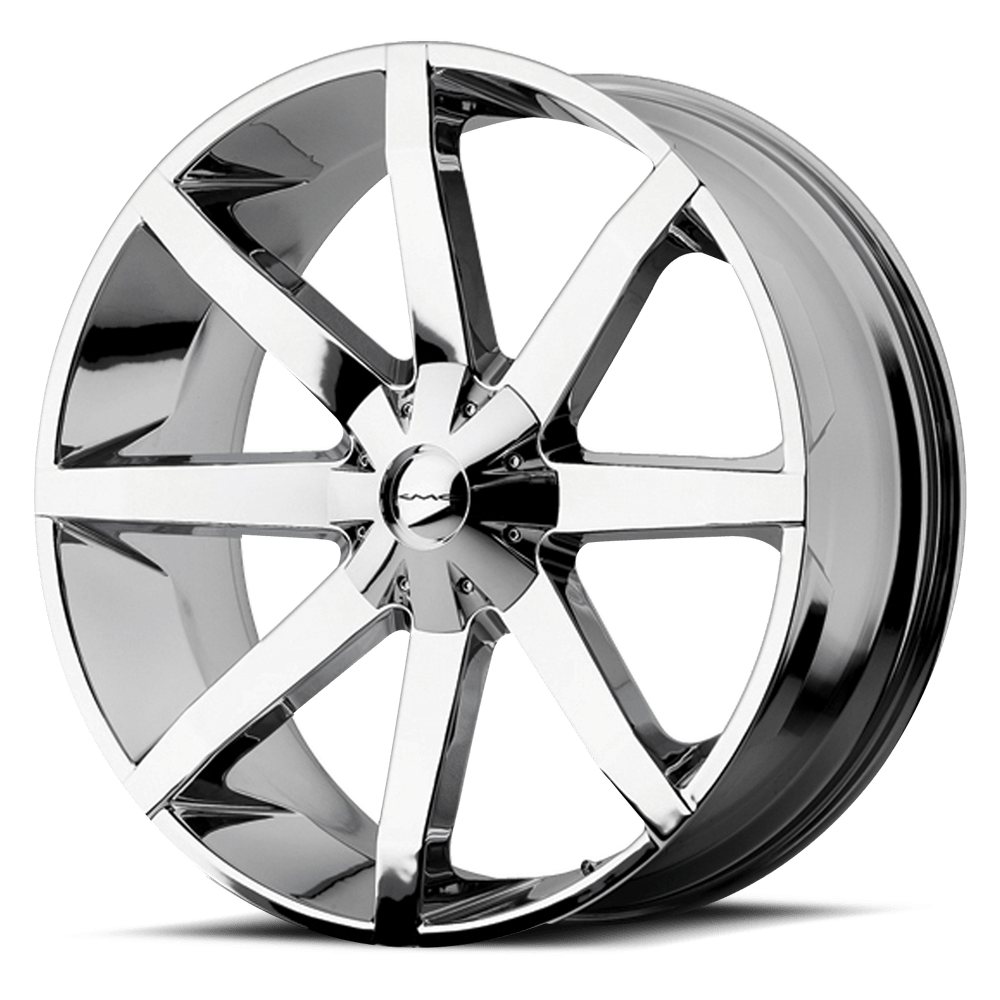 KMC Wheels Km651 Slide 22x9.5 6x135 / 6x139.7 38 100.3 Chrome