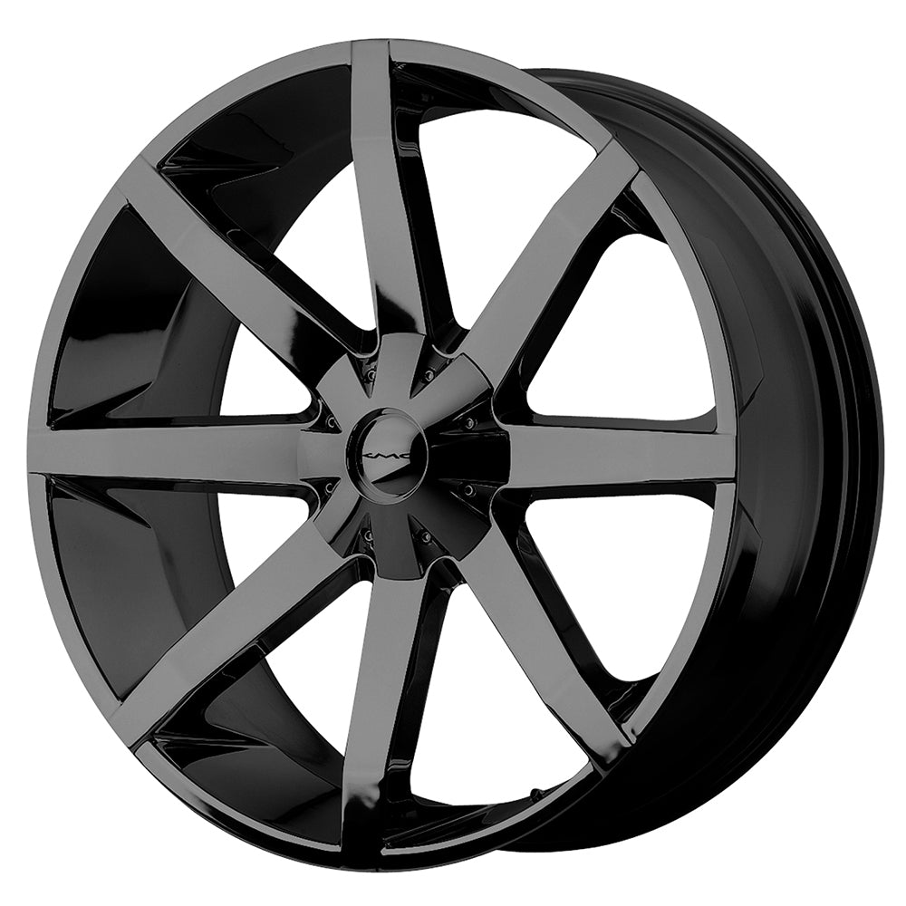 KMC Km651 Slide 22x9.5 6x114.3 / 6x139.7 15 78.1 Gloss Black