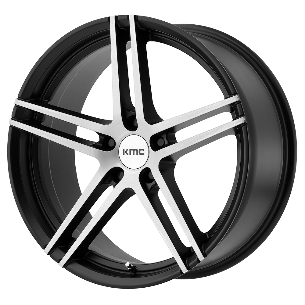 KMC Wheels Km703 Monophonic 20x10 5x114.3 45 72.56 Satin Black Brushed