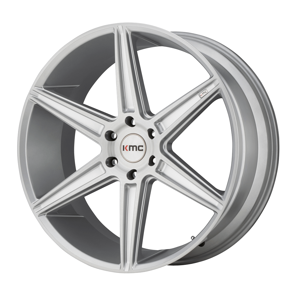 KMC Wheels Km712 Prism Truck 20x9 6x139.7 30 100.3 Brushed Silver
