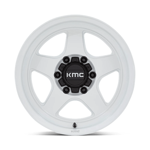KMC Km728 Lobo 17x8.5 6x135 -10 87.1 Blanc Brillant