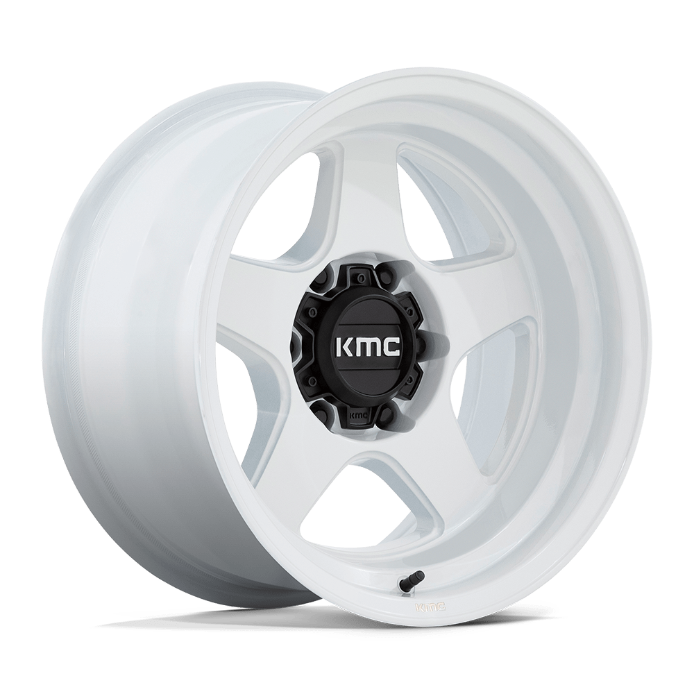 KMC Km728 Lobo 17x8.5 6x135 18 87.1 Blanc Brillant