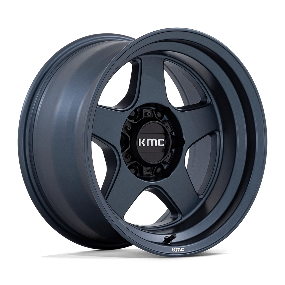 KMC Km728 Lobo 17x8.5 5x127 -10 71.5 Bleu Métallisé