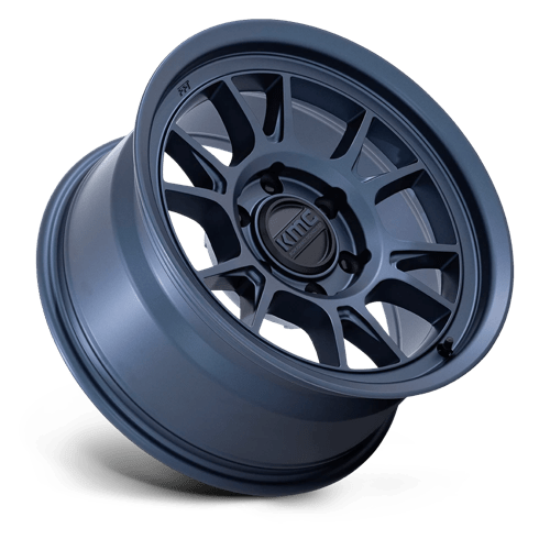 KMC Km729 Gamme 17x8.5 6x114.3 -10 66.06 Bleu Métallisé