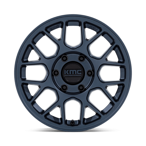 KMC Km730 Hatchet 17x8.5 5x127 -10 71.5 Metallic Blue