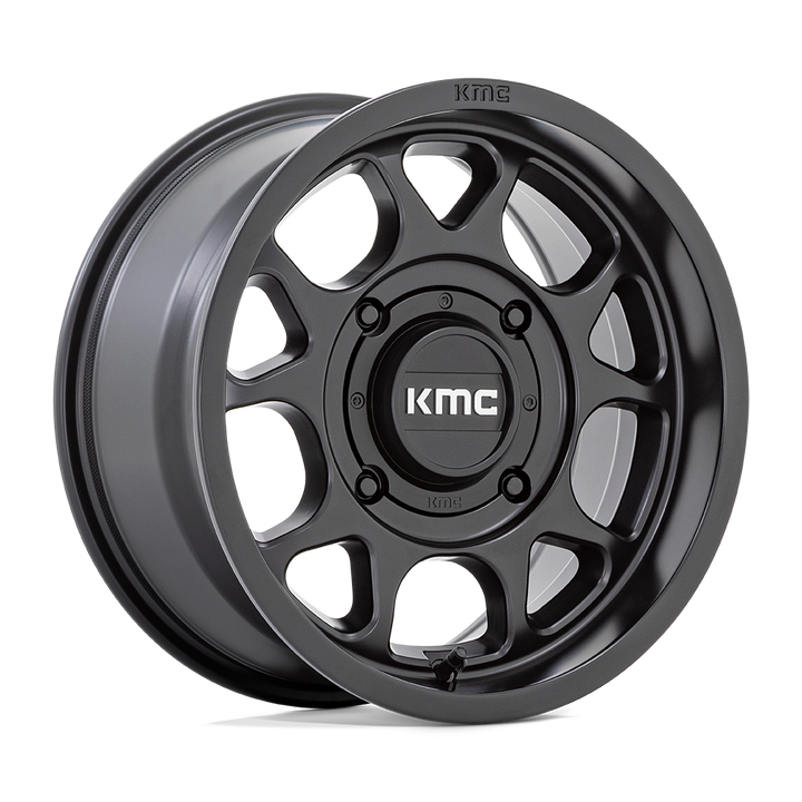KMC WHEELS POWERSPORTS KS137 TORO S UTV 15X7 4X137 10 96 SATIN BLACK