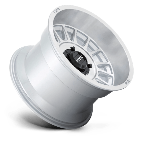 KMC Powersports KS138 Impact UTV 15x10 4x156 0 115.1 Argent avec face usinée