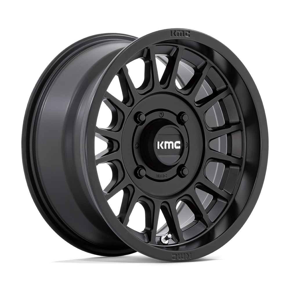 KMC Powersports KS138 Impact UTV 15x7 4x156 10 115.1 Noir satiné