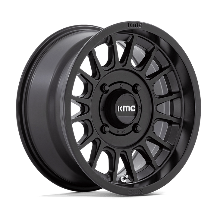 KMC Powersports KS138 Impact UTV 15x7 4x156 10 115.1 Noir satiné