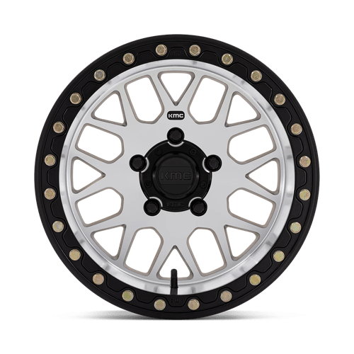KMC Powersports KS235 Grenade Beadlock 15x6 4x156 38 132 Machined