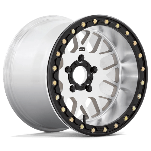 KMC Powersports KS235 Grenade Beadlock 15x10 5x114.3 0 72.56 Machined