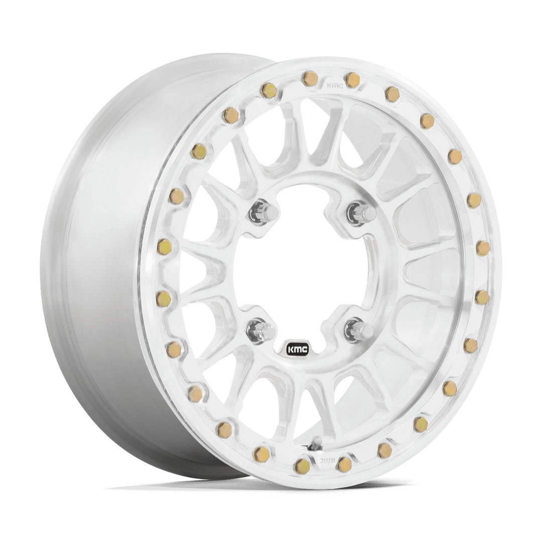 KMC Powersports Ks436 Impact Forged Beadlock 15x6 6x139.7 38 100.3 Raw Machined Forged