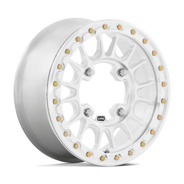 KMC Powersports Ks436 Impact Forged Beadlock 15x6 6x139.7 38 100.3 Raw Machined Forged