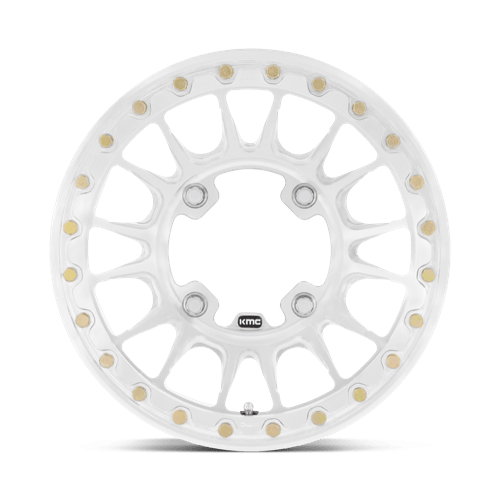 KMC Powersports Ks436 Impact Forged Beadlock 15x6 6x139.7 38 100.3 Raw Machined Forged