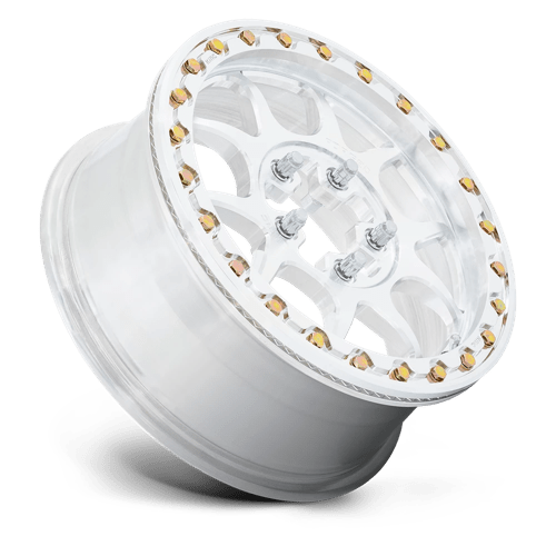 KMC Powersports Ks437 Toro Forged Beadlock 15x10 5x114.3 0 72.56 Raw Machined Forged