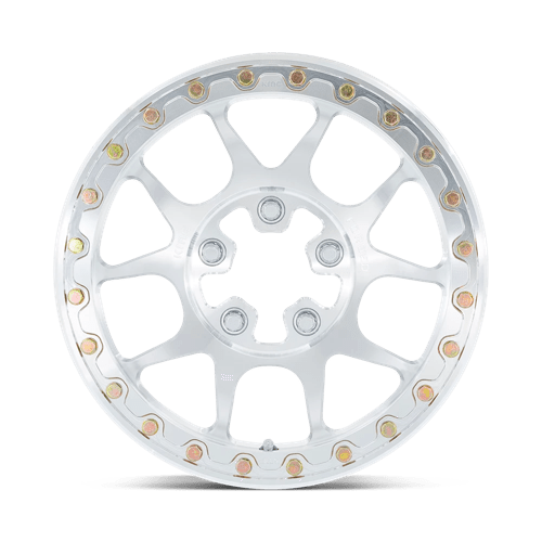 KMC Powersports Ks437 Toro Forged Beadlock 15x10 5x114.3 0 72.56 Raw Machined Forged