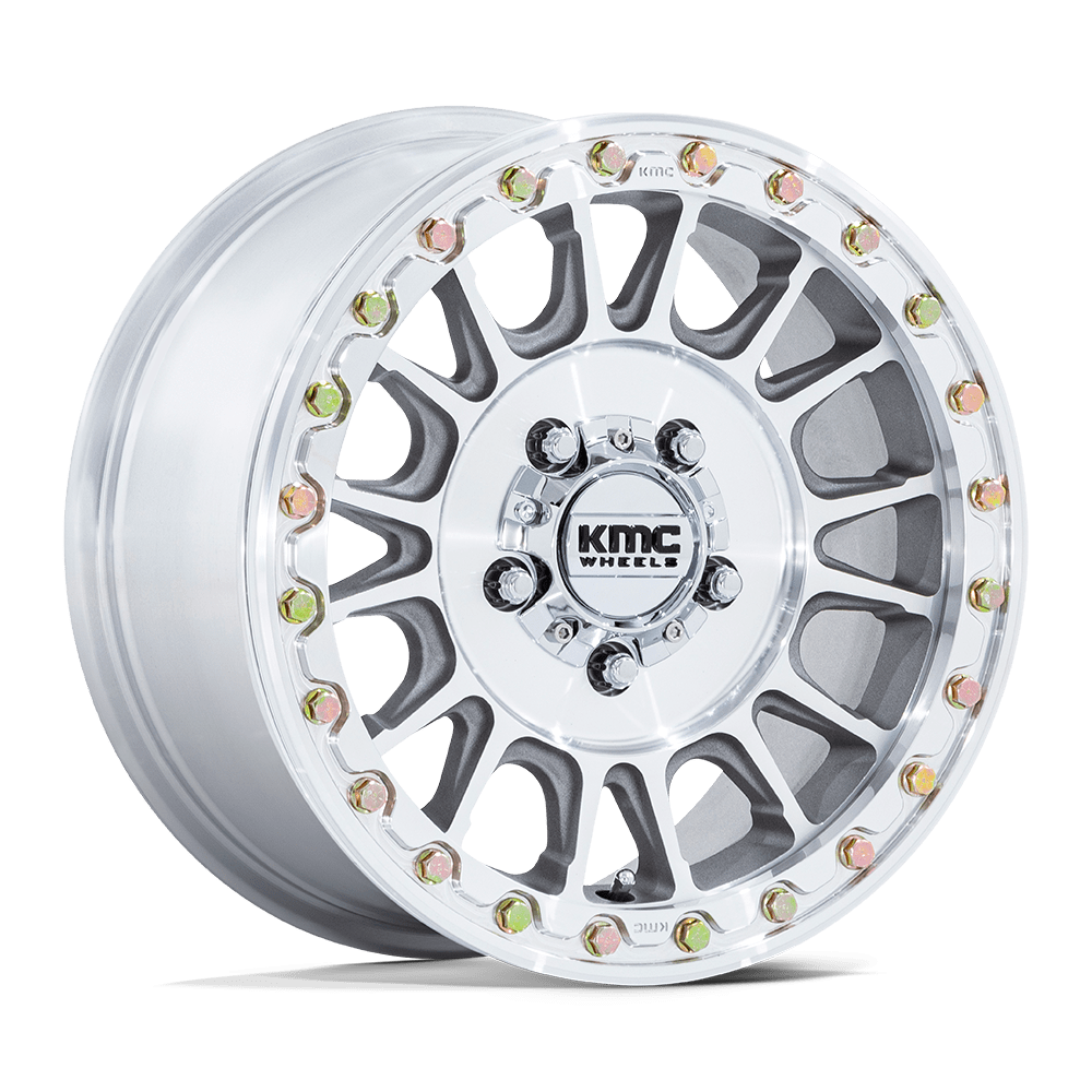 KMC Powersports Ks239 Impact Utv Beadlock 15x10 5x114.3 0 72.56 Machined