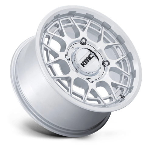 KMC Powersports Ks139 Technic UTV 15x7 5x114.3 38 72.56 Argent brillant usiné