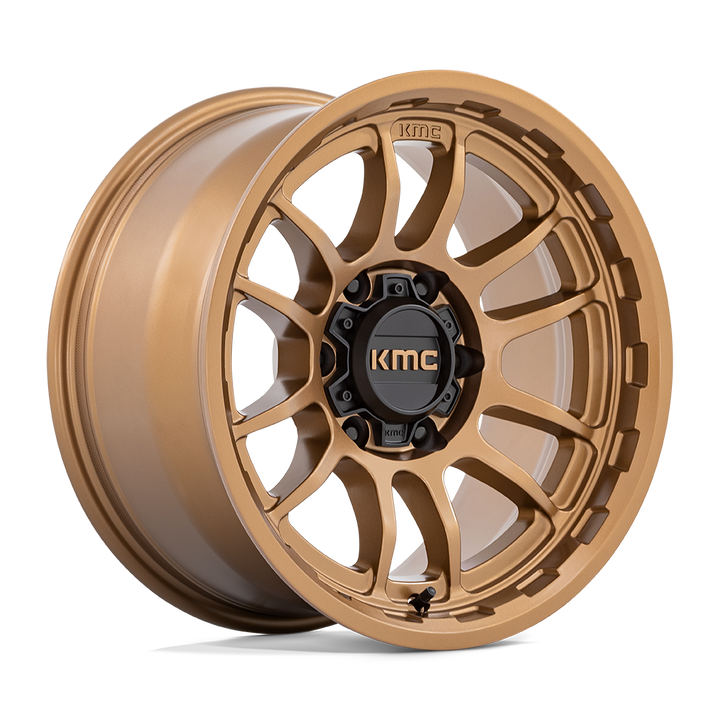 KMC Wheels Km727 Wrath 17x8.5 5x127 0 71.5 Matte Bronze