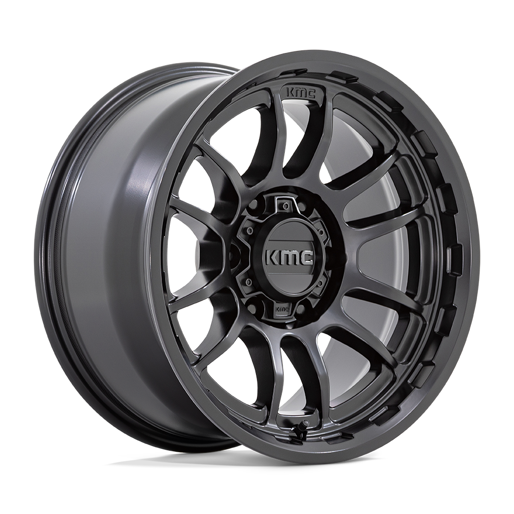 KMC Wheels Km727 Wrath 20x9 6x135 0 87.1 Satin Black