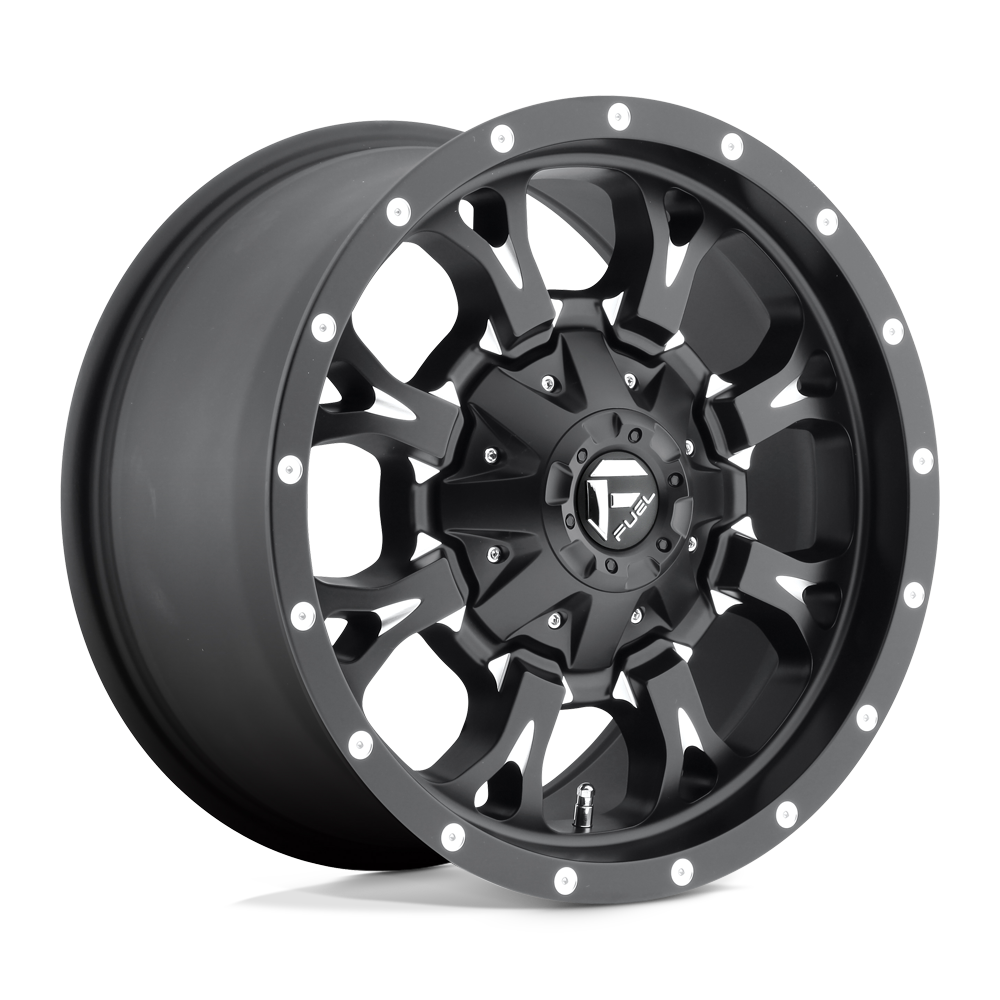 CARBURANT TOUT-TERRAIN D517 KRANK 17X9 6X135 / 6X139.7 20 106.1 NOIR MAT FRAISÉ