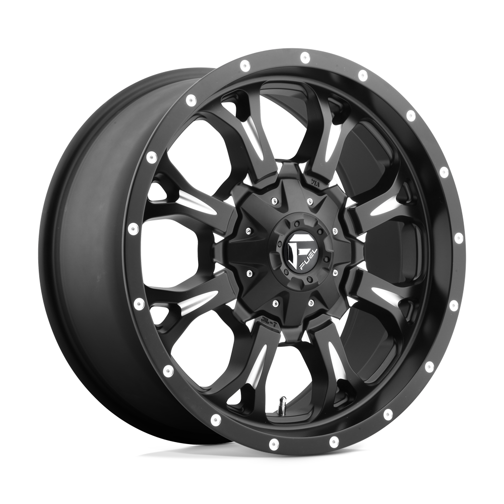 CARBURANT TOUT-TERRAIN D517 KRANK 20X9 6X135 / 6X139.7 20 106.1 NOIR MAT FRAISÉ